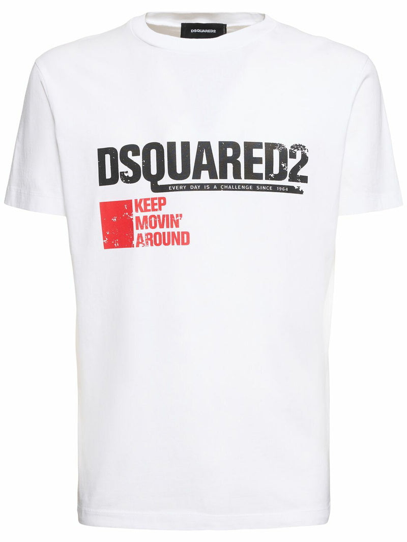 Dsquared2 Duks Majica Bela