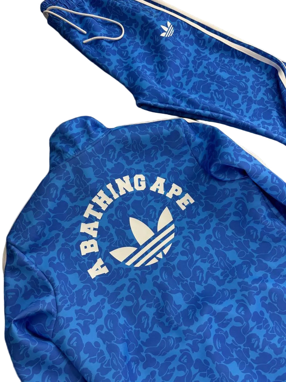Bape x Addidas Blue