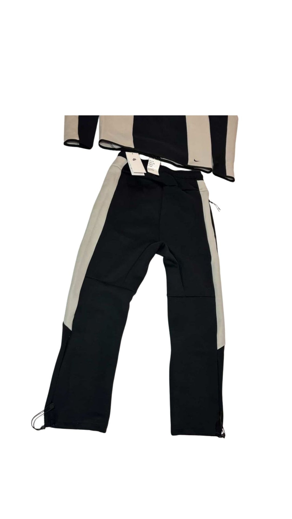 Komplet Nike Tech Fleece PZ Pro Black-White