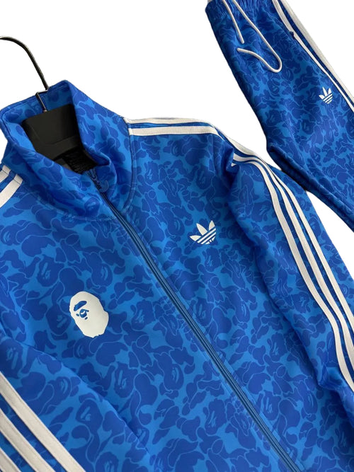 Bape x Addidas Blue