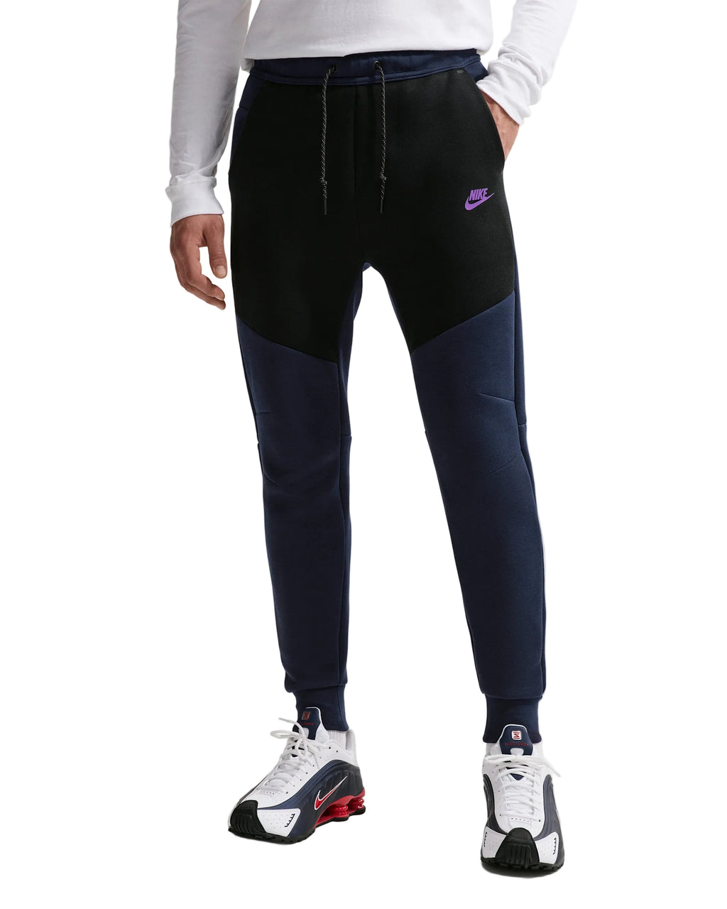 Komplet Nike Tech Fleece Purple Black