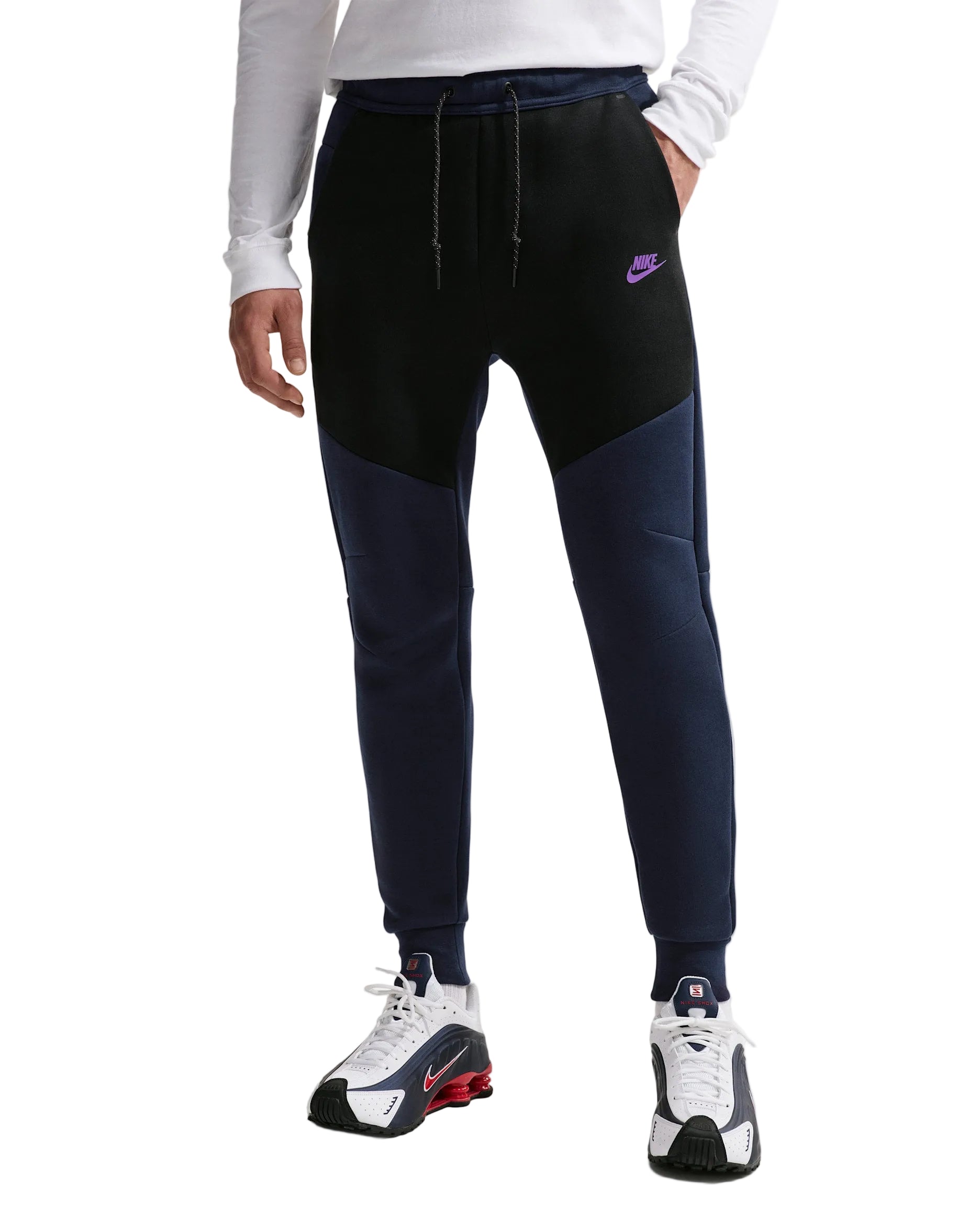 Komplet Nike Tech Fleece Purple Black