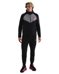 Komplet Nike Tech Fleece Grey-Black-Red