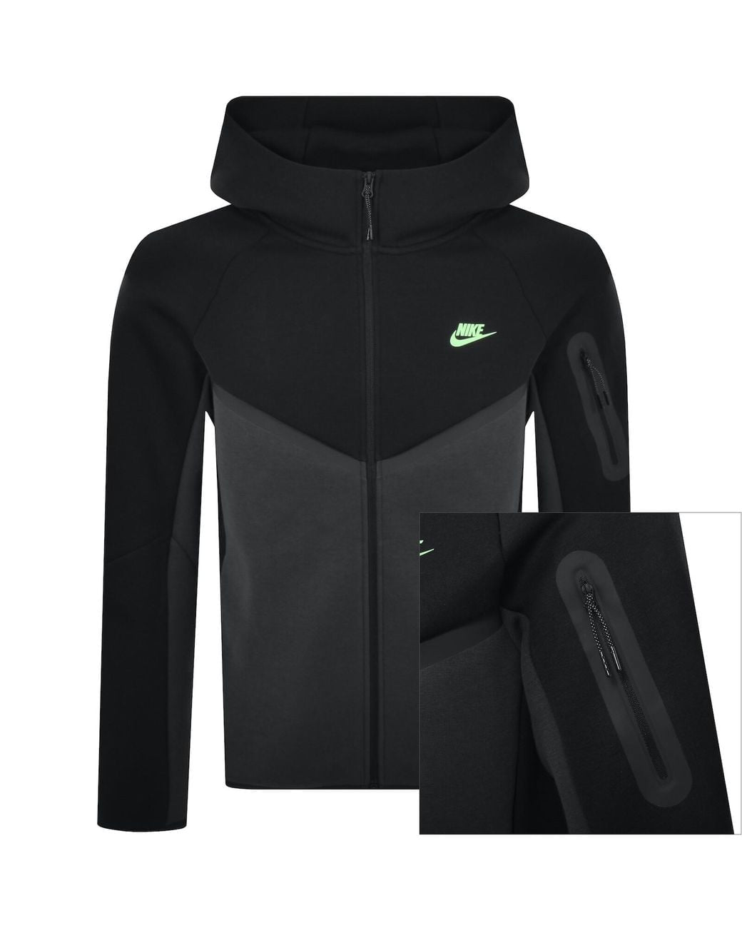 Komplet Nike Tech Fleece Grey-Green